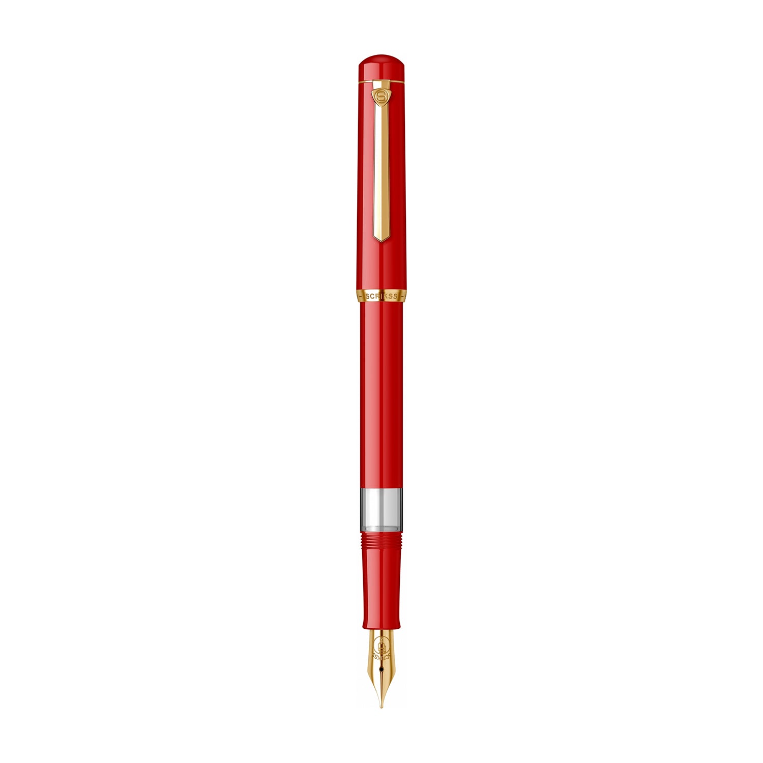 Scrikss Fountain Pen 419 - Red