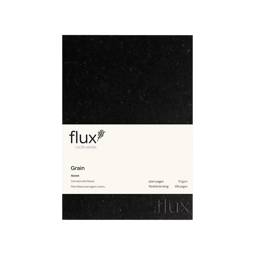 Flux Notebook Cycle Midi A5 Notebook Grain Acron