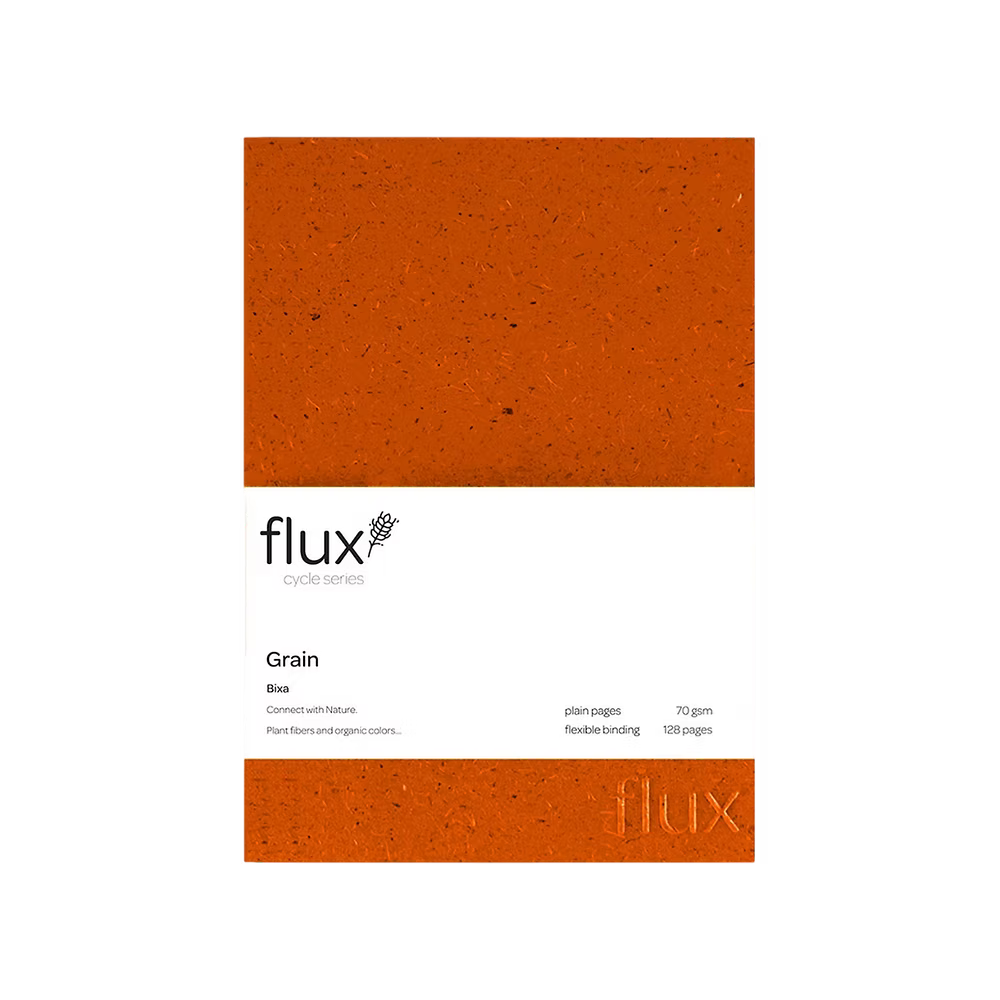 Flux Notebook Cycle Midi A5 Notebook Grain Bixa