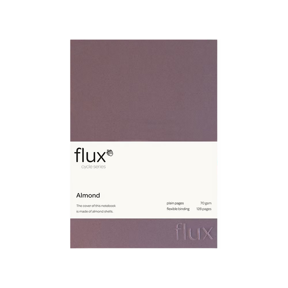 Flux Notebook Cycle Midi A5 Notebook Almond