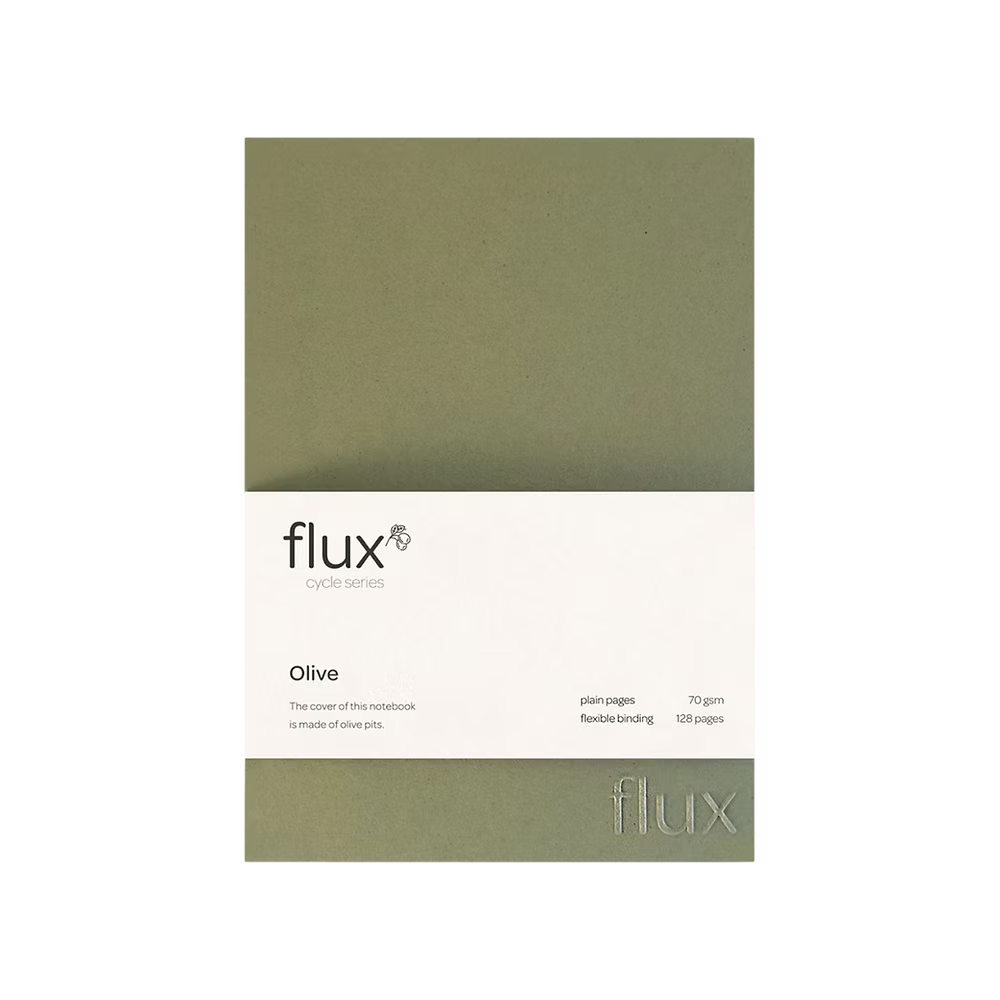 Flux Notebook Cycle Midi A5 Notebook Olive