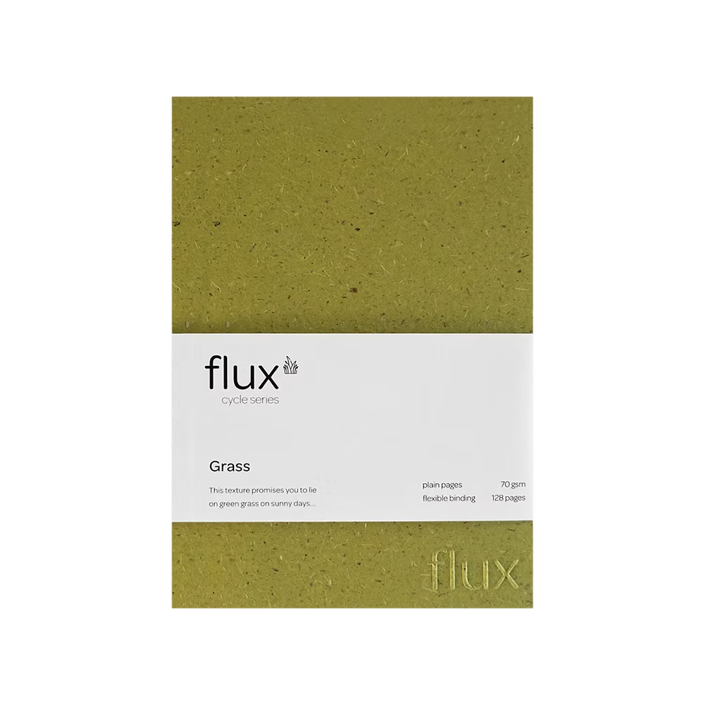 Flux Notebook Cycle Midi A5 Notebook Grass