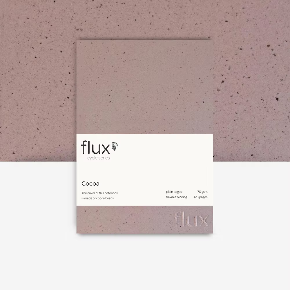 Flux Notebook Cycle Mini A6 Notebook Cocoa