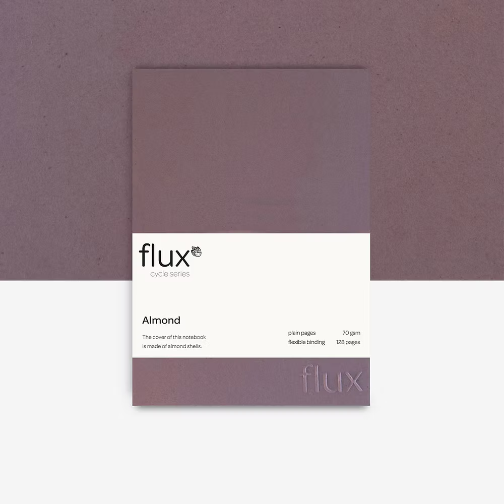 Flux Notebook Cycle Midi A5 Notebook Almond
