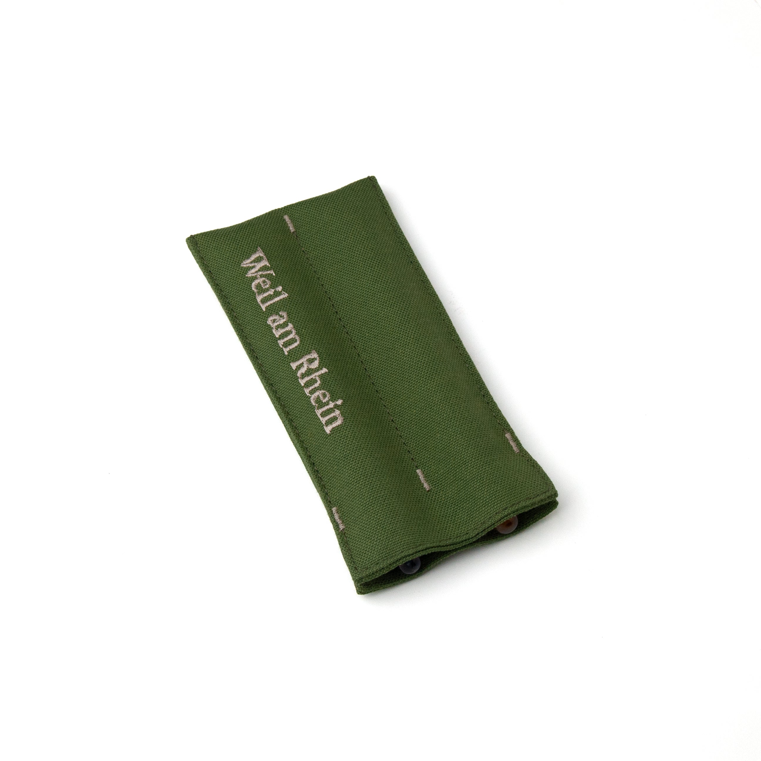 Weil am Rhein Double Pen Case - Water & Ink Repellent Fabric